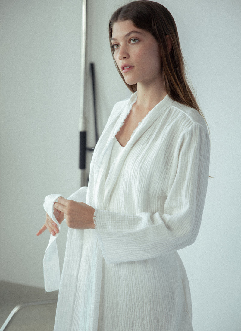 Saint Maria Robe Luxury Sleepwear Sustainably Made for Day and Night – Campo Collection